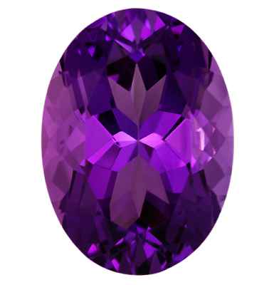 #ad Natural Fine Rich Royal Purple Amethyst Oval Brazil AAA Grade $25.20