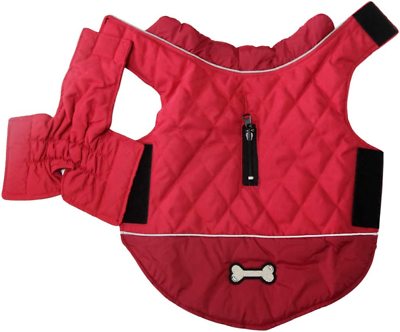 #ad Reversible Dog Coats for Medium Dogs Waterproof Warm Puppy Jacket for Cold Winte $31.97