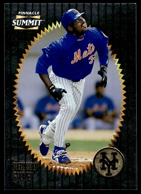 #ad 1998 Pinnacle Summit Bernard Gilkey New York Mets #132 $2.99