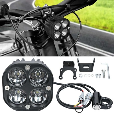 #ad Upgraded Plug amp; Play Light Bar LED Headlight w Switch For Sur Ron for Segway AS $41.99