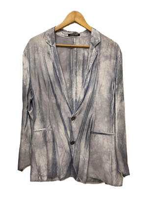 #ad Used Emporio Armani Tailored Jacket 1 Blu Allover Pattern 1G270 Men $251.99