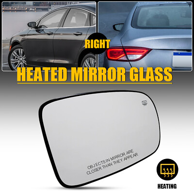 #ad For 2011 2021 Dodge Rear Charger View Mirror Glass Right Passenger With Heated $18.19