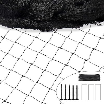#ad Bird Netting for Chicken Coop 50x50ft Poultry Netting for Chicken Run Cover... $39.33