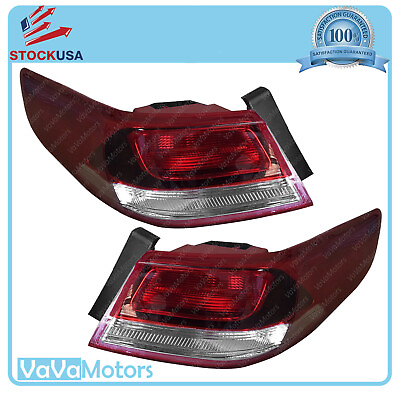 #ad Fits 2016 2020 Kia Optima Rear Outer Tail Light Lamp Halogen Set Left Right 2pc $171.00