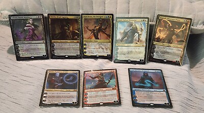 #ad 8 Magic The Gathering Foil Planeswalkers Mint Condition $50.00