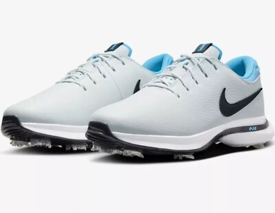 #ad Nike Air Zoom Victory Tour 3 Wide Golf Shoes Platinum Blue Men Sz 8.5 DX9025 002 $69.99