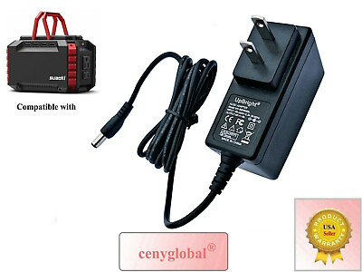 #ad AC Adapter for Suaoki S270 S270i Portable Solar Generator 150Wh Power Charging $9.99