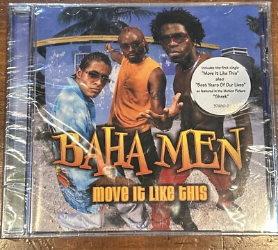 #ad Move It Like This by Baha Men CD 2002 BRAND NEW SEALED $10.00