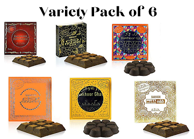 #ad Nabeel Bakhoor 40gram Mix Pack of 6 Incense Bukhoor $24.00