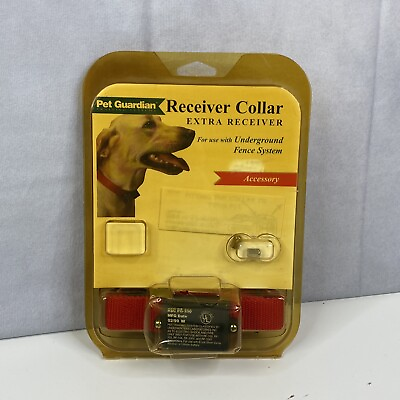 #ad NEW Pet Guardian Reciever Collar Wireless PG 250 $39.99