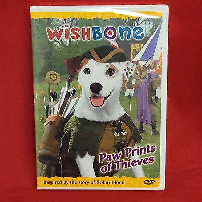 #ad Wishbone Paw Prints of Thieves 2004 DVD New Sealed $19.95