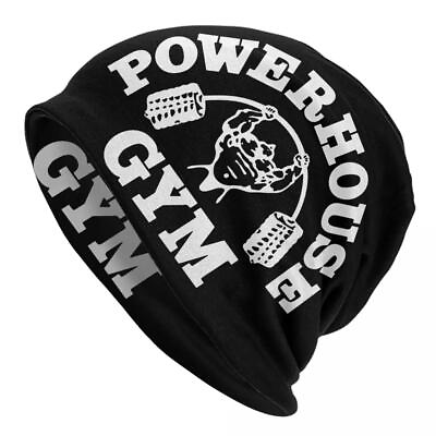 #ad New Powerhouse Gym Skullies Beanies Caps Cool Winter Warm Women Men Knitting Hat $12.50