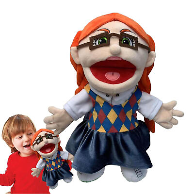 #ad 17In Jeffy Puppet Soft Plush Toy Hand Puppet Prank Puppet With Working Mouth NEW $15.72