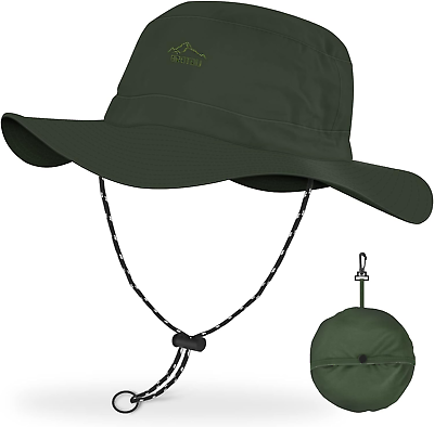 #ad Sun Hat for Womens Mens Wide Brim Foldable Flap Cover Fishing Hat with Neck Fla $22.45