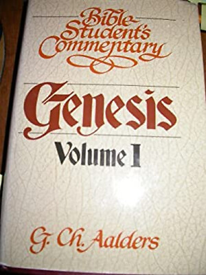 #ad Genesis Volume 1 Bible Student#x27;s Commentary G. Ch. Aalders $17.75