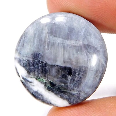 #ad 32.25Cts. Round Cabochon 24 X 24 X 05mm. Kammererite 100% Natural Loose Gemstone $9.29