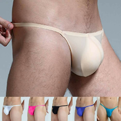 #ad Male Briefs Comfortable Jockstrap Underpants Thong Tangas Briefs G String $10.00
