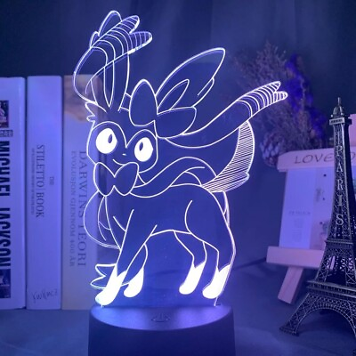 #ad Cute Pokemon Anime Figures 3D Led Night Light AU $44.99