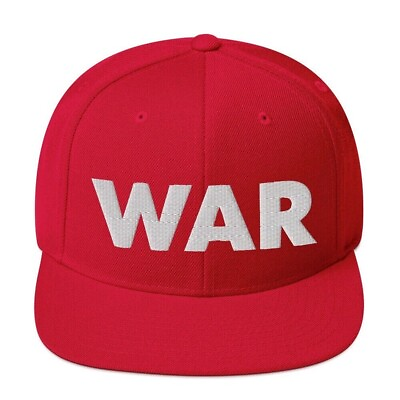 #ad Dustin Poirier Marvin Hagler War Embroidered Snapback Red White Hat $27.00