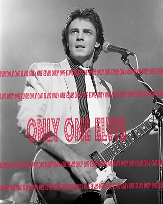 #ad 1983 Actor Singer RICK SPRINGFIELD quot;LIVE ON STAGEquot; 16x20 PHOTO Playing Guitar 03 $29.88