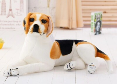 Beagle Giant Dog 35 Inch Stuffed Animal Plush Toys Toddler Doll Kids Gifts $46.19