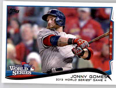 #ad 2014 Topps 2013 World Series Jonny Gomes Insert MLB PWE Red Sox #146 $3.99