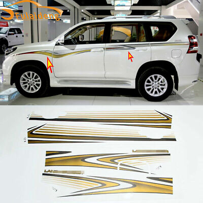 #ad For Prado FJ150 LC150 2010 2021 decor stickers Car Body waist line Body Stripes $69.76