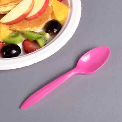 #ad #ad Karat PP Plastic Medium Weight Tea Spoons Pink 1000 ct U2008 Pink $23.40