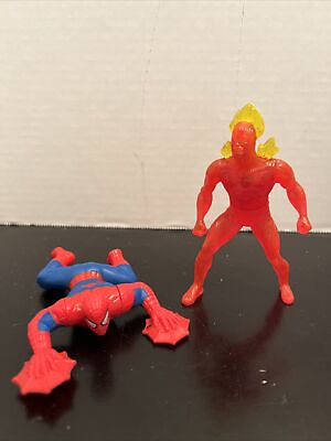 #ad DC Comics 2012 Action Figures Spiderman amp; The Torch $3.85
