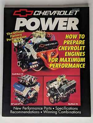 #ad Chevrolet Power Official Factory Guide 1994 Big Block V6 V8 Engines 24502488 $11.99