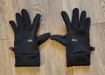 #ad Head Kids Size L Black Touchscreen Gloves $12.32