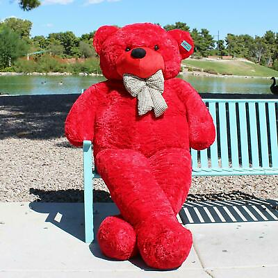 #ad Joyfay 91in 230cm Red Giant Teddy Bear Plush Toy Birthday Valentine Gift $189.99