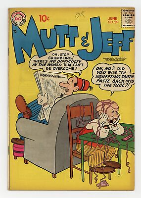 #ad Mutt and Jeff #95 VG FN 5.0 1957 $17.50