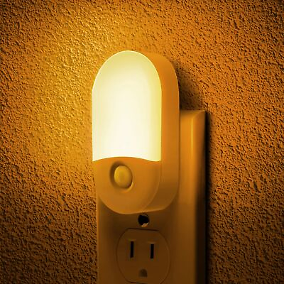#ad Amber Night Light LOHAS Night Lights Plug into Wall 2 Pack 0.6W 2000K LED ... $23.95
