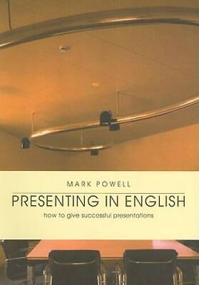 #ad Presenting in English: How to Give Successful Presentations Intermediate GOOD $6.45