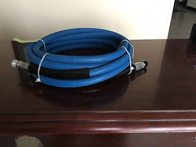 #ad #ad 3 8quot; x 10#x27; Blue 4000 PSI Pressure Washer Jumper Hose Free Shipping $43.90