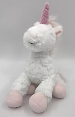 #ad Unicorn 10quot; Plush Pink amp; White Magical Mystical Stuffed Animal Toy No Tush Tag $8.39