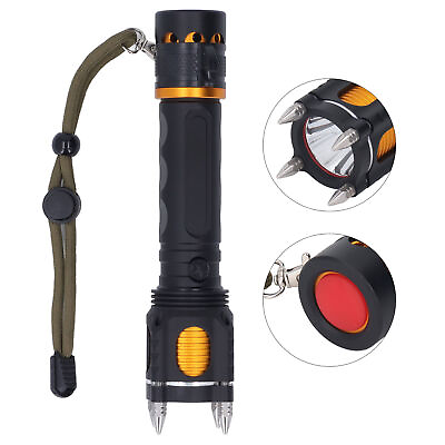 #ad Rechargeable LED Flashlight Self Defense Super Bright Emergency Flashlight $18.38