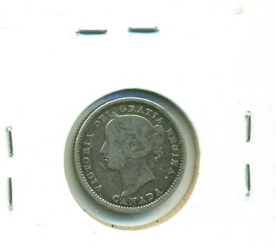 #ad CAP Canada 10 cents 1894 Fine C $100.00