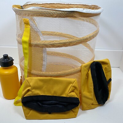#ad Pet Carrier Backpack For Small Dogs Or Cats Breathable Mesh Water Bottle 2 Bowls $26.96