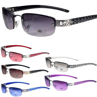 #ad New Eyewear Womens Mens Oval Sunglasses Designer Shades Fashion Rimless Small $9.49