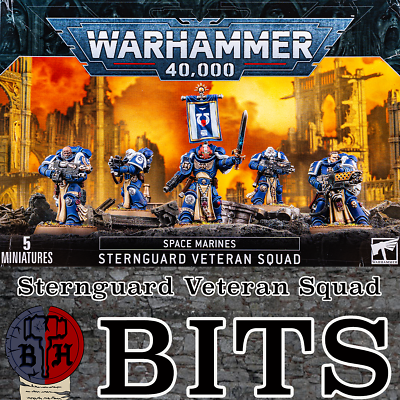 #ad Warhammer 40k Space Marines Sternguard Veteran Squad Box Set BITS multi listing $2.50