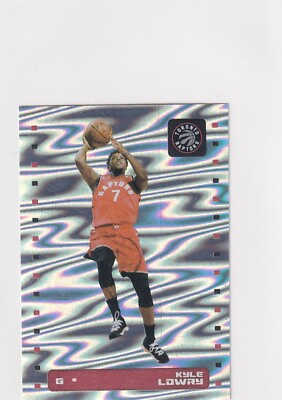 #ad 2019 20 PANINI HOLO SILVER PARALLELS KYLE LOWRY RAPTORS NBA STICKER CARD Y1276 $2.97