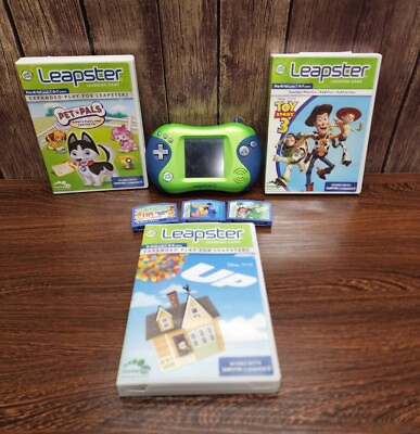 #ad Leapfrog Leapster 2 Console w 6 Games Toy Story Dora Etc $34.99