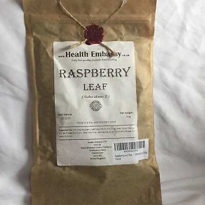 #ad Raspberry Leaf Tea Rubus idaeus L Health Embassy 100% Natural Drink tea 50gr $14.00