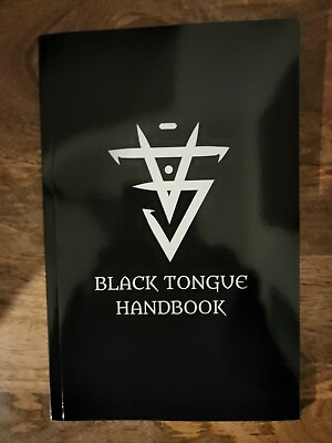 #ad Black Tongue Handbook by The Dark Lords: Language of the Black Brotherhood $9.00