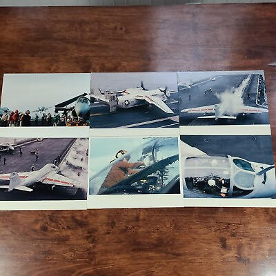 #ad USS Saratoga US Navy Vintage 8x10 Photo Photograph 1986 1990 $30.00