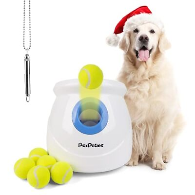 #ad Automatic Ball Launcher for Large Dogs with 6pcs Tennis Max Ball Launcher $210.25