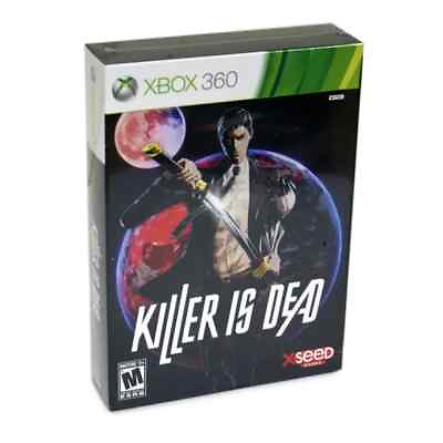 #ad Killer Is Dead Limited Edition Xbox 360 Brand New Game 2013 Hack amp; Slash $39.99