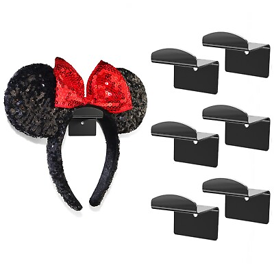 #ad Modern JP Metal Adhesive Hooks for Mickey Ears Disney Ear Holder Steel $16.99